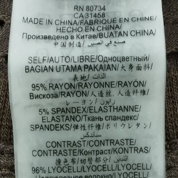 Mesh Long Sleeve Top Size L EUC #122 - Picture 5 of 6